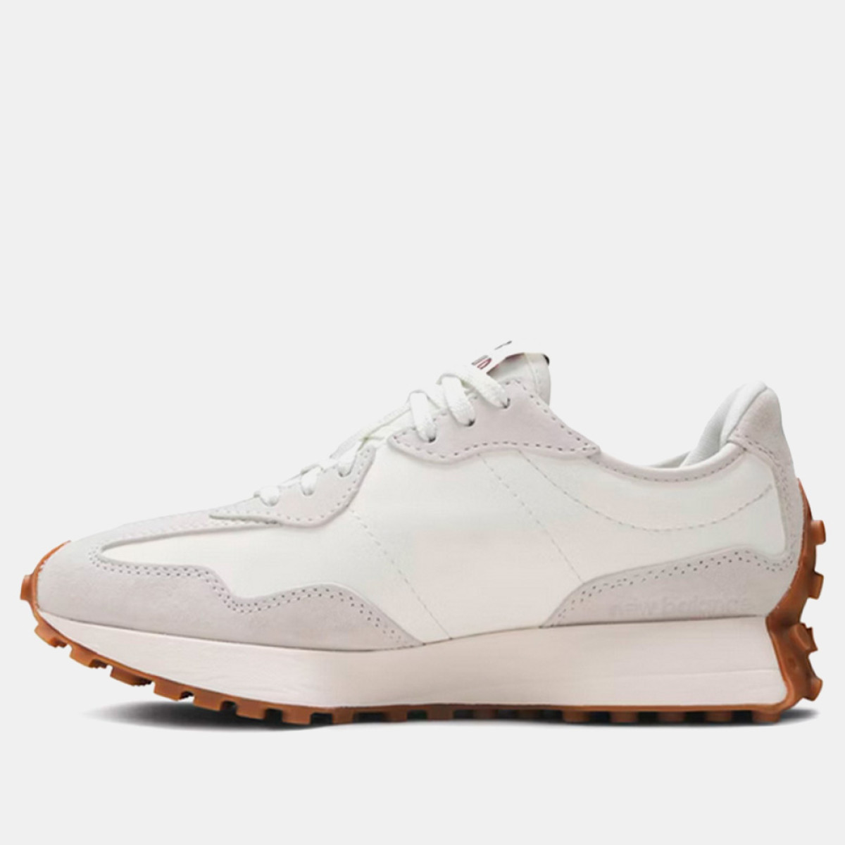 New Balance 327 x STAUD Grey Burgundy