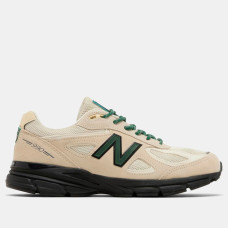 New Balance 990v4 x Teddy Santis Made in USA Macadamia Nut Black