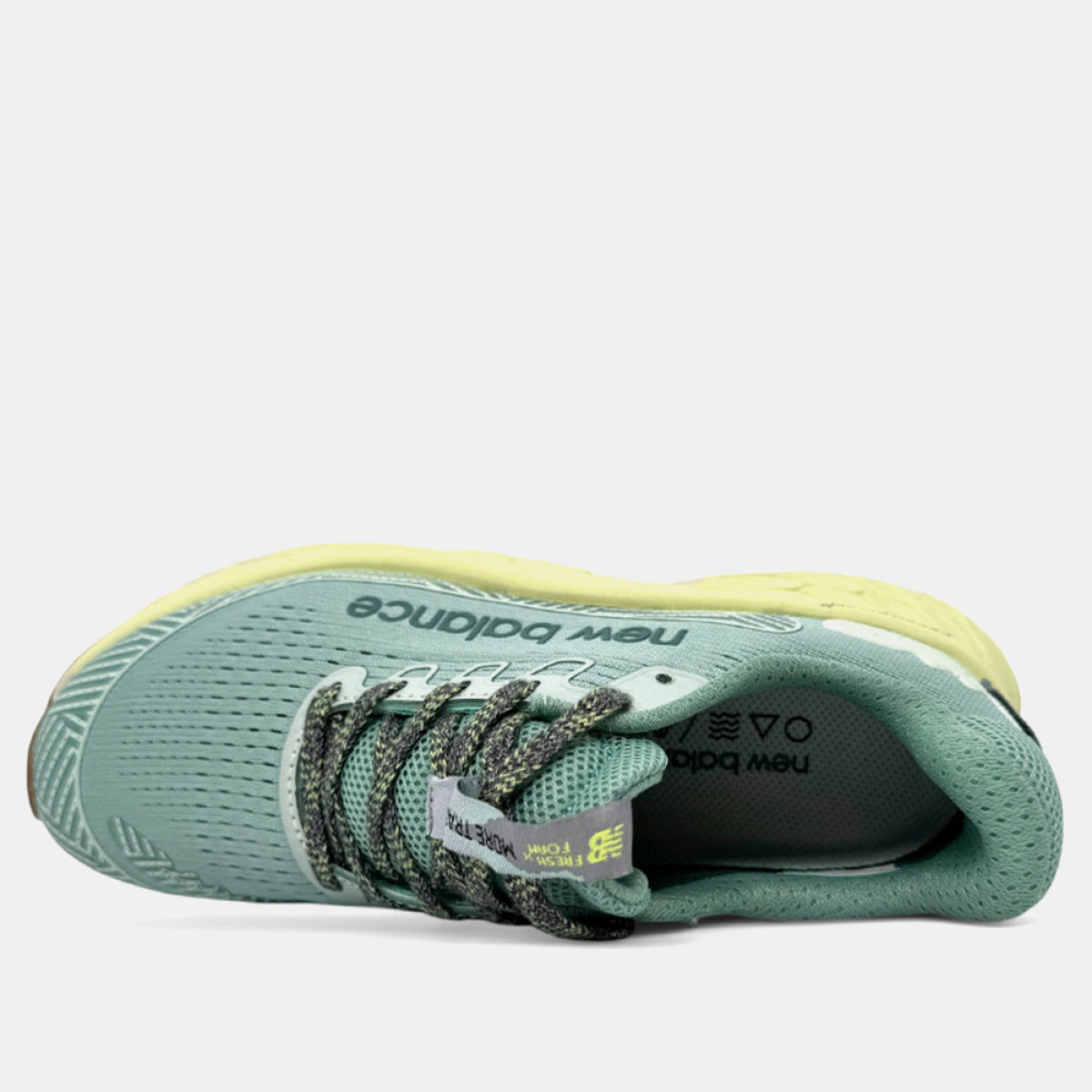 New Balance Fresh Foam x More Trail v3 Wide Salt Marsh Limelight